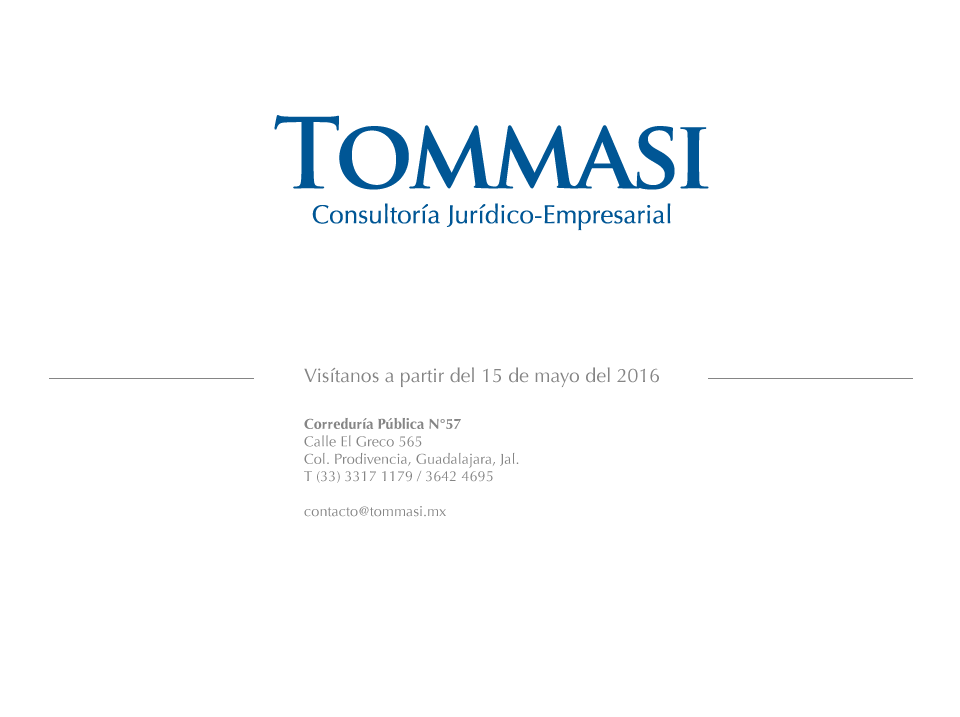Tommasi - Consultoría Jurídico-Empresarial